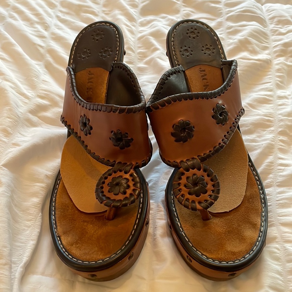 Jack Rogers platform sandals